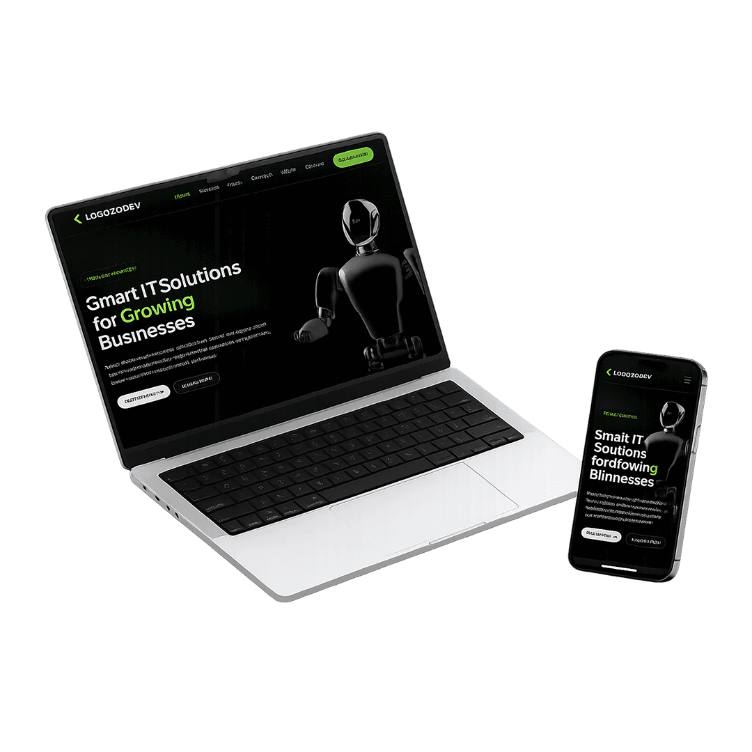 LogozoDev website development service preview